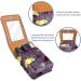 Buy Colorful Vintage Autumn Umbrella Lipstick Case | Leather Lip Gloss Organizer with Mirror - International Shipping Available - Buy Online on GoSupps.com