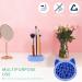 Lurrose Cat Shape Silicone Makeup Brush Cleaning Mat - 2 in 1 Brush Cleaner & Dryer Tray - Portable Cosmetic Scrubber Pad for Home & Travel (Blue - Buy Online on GoSupps.com