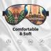 Shop Paris Eiffel Tower Oil Painting Sleep Mask - Adjustable Breathable Eye Mask for Ultimate Comfort - Buy Online on GoSupps.com