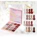 Solid Gel Nail Polish Gel Nail Polish Palette 16 Color Gel Nail Cream Palette - Solid Gel Nail Polish Manicure Glue for Women and Girls Nail Design - Buy Online on GoSupps.com