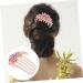 Healeved Rhinestone Hair Accessories Hairpin Hair Insert Comb Bride Hair Comb Rhinestone Hair Comb Women Headdress Hair Accessories for Women Hair Comb Clips Rhinestone Flower Hair Comb - Buy Online on GoSupps.com