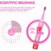 Kids Sonic Electric Toothbrush Rechargeable Smart Toothbrush for Children Toothbrush for Toddlers Boys Girls Age 3-12 with 30s Reminder 2 Mins Timer 6 Modes 2 Brush Heads(8630 Pink+ 2 Heads) 8630 Pink+ 6 Heads+holder(package Might Vary) - Buy Online on GoSupps.com
