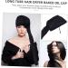 Baluue 2pcs Dry Hair Cap Deep Conditioning Cap Steamer Caps Blower Dryer Hat Thermal Hair Caps Black 190t - Buy Online on GoSupps.com