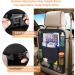 URAQT Car Organiser with 10 Tablet Holder & 8 Pockets | Back Seat Protector & Kids Toy Storage | Kick Mats for Car Seat | Black - Buy Online on GoSupps.com
