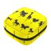 Animal Shadow Puppet Sanitary Napkin Storage Bag for Girls Women Portable First Period Pads Bag Tampons Holder Girls Travel Makeup Bag Large Capacity Multicoloured 01