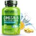 NATURELO Omega-3 Fish Oil -  Lemon Flavor - 60 Softgels
