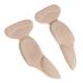 20 * 8.5 * 1cm Skin Color Three in pu high Heeled Shoes pad Heel Anti Friction Heel Shock Foot Arch Heel Grips for Men Foot