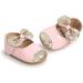 RVROVIC Baby Girl Princess Sparkly Moccasins | Soft Sole Prewalker Shoes 0-6 Months - Pink - Buy Online on GoSupps.com