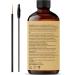 100% Pure Organic Castor Oil - Cold Pressed Unrefined Glass Bottle - 500ml for Skin Hair Eyelashes & Body Care - Hexane Free - Buy Online on GoSupps.com
