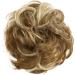 CAISHA by PRETTYSHOP Large Hairpiece Scrunchy | Instant Updo Curly Messy Bun Brown Blond Mix | G32E Brown Blond Mix #6H613 - Buy Online on GoSupps.com