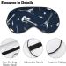 Crazy Electric Guitar Sleep Mask - Adjustable Strap, Blocks Light, Ideal for Sleep, Travel, and Nap - Unisex Eye Cover for Men and Women - Buy Online on GoSupps.com