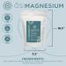 SIMAGNESIUM Bath Flakes 1kg (32.2 Ounce) - Pure Magnesium Chloride for Relaxation and Muscle Recovery - Buy Online on GoSupps.com