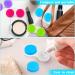 Buy NVIYAM 8-Piece Colored Contact Lens Container Set - Travel & Home Use Discharge-Proof Design - Buy Online on GoSupps.com