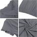 Women's Maternity Pyjama Set | Short Sleeve Tops & Long Pants | Summer Cool Moisture Wicking | XXL Dark Grey - Buy Online on GoSupps.com