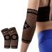Fhmidic Copper Elbow Sleeve Elbow Compression Sleeve Elbow Brace For Tendonitis and Tennis Elbow Golfers Arthritis Bursitis Elbow Pain Relief Weightlifting and Recovery Fit for Men & Women Large