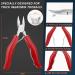 Professional Podiatrist Toenail Clippers for Thick, Ingrown Nails Heavy Duty Red Nail Clipper Kit for Men, Women, Elderly - Toenail Treatment Tools - Buy Online on GoSupps.com