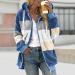Shop Hanxiulin Women's Fleece Plush Jacket - Fluffy Warm Zippered Hooded & Quilted for Ultimate Comfort - Buy Online on GoSupps.com