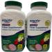 Equate Sugar Free Prebiotic Fiber Supplement Chewable Tablets Bundle - 2 Bottles (90 ct each) with Bonus ThisNThat Tip Card - Buy Online on GoSupps.com