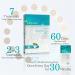 DREARK Teeth Whitening Strips Kit for Sensitive Teeth - 28 Treatments, Whiter Teeth in 7 Days - Remove Smoking, Coffee, Soda, and Wine Stains - Peppermint Flavor, 56 Strips - Buy Online on GoSupps.com