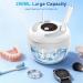 SHINER Nettoyeur Ultrasons 45000Hz Bac a Ultrasons avec 4 UV Lampe et 4 Modes 200ML Ultrasonic Cleaner Dental Pod pour Proth ses Dentaires Goutti re Dentaire Retainer Bijoux (Blanc) - Buy Online on GoSupps.com