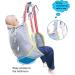 Transfer Silent Lift for Toileting & Bathing Aids - 507 lbs Capacity | Full-Body Divided Legs Padded Belts for Lumbar Support - Buy Online on GoSupps.com