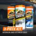 Armor All Car Cleaning Wipes Variety Pack - Disinfectant, Glass Cleaner, Protectant - 3 Pack for Cars, Trucks, Motorcycles - Buy Online on GoSupps.com