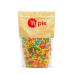 Yupik Mini Fruit Shaped Pressed Candies 1 kg Kosher Nitwitz Candy Multicolored Fruity Flavors Candy Machine Refills Fun & Nostalgic Delicious Snacks Ideal for Gifting Halloween & Holidays 1 kg (Pack of 1)