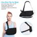 Arm Sling for Shoulder - Breathable Mesh Immobilizer with Waist Strap | Support for Broken Arm Wrist Elbow & Shoulder Injury - Unisex Left/Right Fit - Buy Online on GoSupps.com