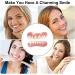 Emerze False Teeth Veneers - Natural Color Silicone Prostheses for Men & Women | Removable Cosmetic Temporary Teeth - 9 Pairs | Universal Fit - Buy Online on GoSupps.com