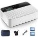 Intelligent Insulin Cooler Case Mini Car Fridge For Diabetic Medications Vials Storage Emergency Medical Cooling Box For Home Outdoor Camping Travel 2-8 Double battery