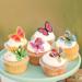 Keaziu 18Pcs Butterfly Cupcake Toppers Cake Party Cake Decorations Mixed Colour for Birthday Wedding Party Wall Decoration Multiple Color Combinations - Buy Online on GoSupps.com