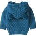Puseky Baby Knit Sweater with Hooded Ears - 6-12 Months, Denim Blue - Buy Online on GoSupps.com