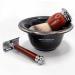 Brent Berkeley Men's Professional Porcelain Shaving Bowl - Black - Perfect for Creamy Soap Foam - 105x50mm - International Shipping - Buy Online on GoSupps.com
