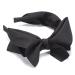 WantGor Women's Big Bow Headband in Black - Knotted Wide Turban Hair Hoop for Stylish Hair Accessories - Buy Online on GoSupps.com