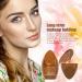 Contouring Shadow Makeup Set | Four Shades Contouring Highlighting Cream Liquid - Waterproof Smooth Liquid Luminizer Shimmer Foundation Makeup for Face Body Bronze Facial Makeup Nicything 02# Warm Brown With Pearlescent  - Buy Online on GoSupps.com