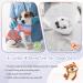 Kuoser Dog Recovery Suit - Breathable Post-Op Body for Male & Female Dogs Anti-Wound Support E-Collar Alternative in Orange & Blue - Buy Online on GoSupps.com