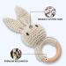 Artestar Greifling Baby Rassel & Bei ring - Eco-Friendly Wooden Baby Toy Gift (Beige Hase) for Newborns - International Shipping - Buy Online on GoSupps.com