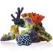 TAOMYPETS Coral Decor for Aquariums Resin Aquarium Decor Coral Reef Ornaments (B)