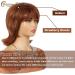 Creamily Short Wig for Women - Pixie Cut Shaggy Layered Rocker Wig with Bangs in Auburn Strawberry Blonde - Buy Online on GoSupps.com