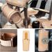Thick 1.8-2.1mm Veg Tan Leather Sheets - Full Grain Cowhide for Crafts 12x12 - Buy Online on GoSupps.com