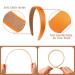 Janinka 36 Pcs Satin Headbands - Colorful DIY Hair Accessories for Women and Girls - Buy Online on GoSupps.com