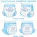 Shop LittleForBig Adult Printed Diapers - X-Large 10 Pack Potty Pants for Comfortable Fit - Blue XL - International Shipping Available - Buy Online on GoSupps.com
