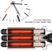 Buy Waver Hair Tool - 3 Barrel Curling Iron & Adjustable Hair Curler for Salon & Home Perfect Curls Every Time - Buy Online on GoSupps.com
