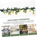 HOMSFOU 3 Pcs Simulation Lemon Rattan Hanging Vine Plant Garland Fruit Garland Mantle Garland Lemon Garland Diy Lemon Berry Vine Simulated Lemon Vine Spring Fake Flower Vine Silk Cloth - Buy Online on GoSupps.com