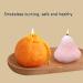Aromatherapy Strawberry Candle - 3D Ugly Orange Fruit Design for Romantic Dinner & Birthdays | International Shipping - Buy Online on GoSupps.com