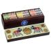 Octavius | Elephant Wooden Caddy Tea Sampler Pack | Assortment of 3 Black & 3 Green Teas | 60 Enveloped Double Chamber Tea Bags | Tea Sampler Variety Pack | Perfect for Tea Lovers | Pack of 1 Elephant Printed 60TB