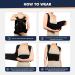 Buy M Size Posture Corrector for Men & Women - Adjustable Upper Back Brace for Better Posture - International Shipping Available - Buy Online on GoSupps.com