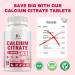 Calcium Citrate 1200 mg with Vitamin D3 Supplement for Women & Men Calcium Magnesium Zinc D3 for Bone Muscle & Teeth Health - 120 Count - 60 Day Vegan Supply 120 Count (Pack of 1) - Buy Online on GoSupps.com