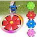 Yeahboom ufo magical flying saucer ball ball frisbee frisbee ball dog toy outdoor toy dog flying saucer ball dog balls for dogs dog frisbees red