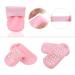 Pinkiou Moisturising Silicone Gel Socks for Dry, Cracked Feet - Pink Foot Mask for Women - Hydrating and Moisturizing Socks - Buy Online on GoSupps.com